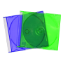 Farebné obaly na CD/DVD Q-CONNECT