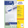 Etikety univerzálne 70x36mm Avery A4 100 hárkov