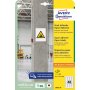 Etikety univerzálne 45,7x21,2mm Avery  A4, silne lepivé 20 hárkov