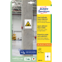 Etikety univerzálne 105x148mm Avery  A4, silne lepivé 20 hárkov