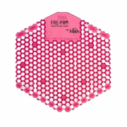 Pisoárové sitko Fre-Pro WAVE 3D - Kiwi / grapefruit (červené) 1 ks