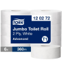 Toaletný papier 2-vrstv. TORK Jumbo 26 cm, návin 360 m, biely T1 (6 ks)