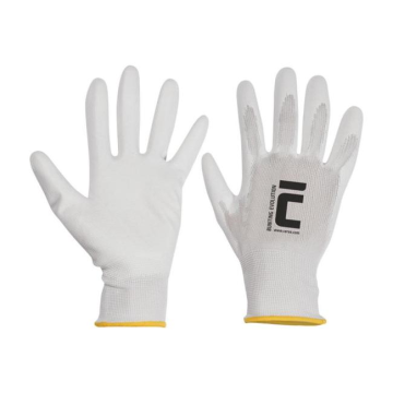 Rukavice pracovné Bunting Evolution biele, veľ. 9/L