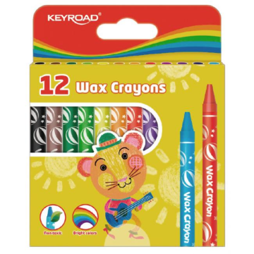 Voskovky KEYROAD 12 farieb