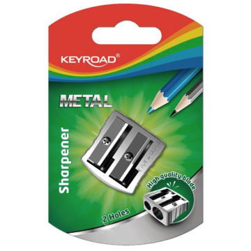 Strúhadlo KEYROAD Metal hliníkové s dvomi otvormi