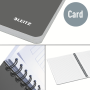 Blok Leitz Office Card A5 90 listov linajkový zelený