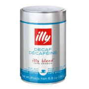 Káva Illy Decaf bezkofeínová 100% Arabica mletá v dóze 250g
