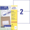 Etikety univerzálne 210x148mm Avery A4 100 hárkov