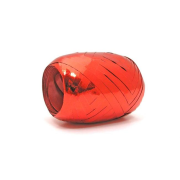 Vianočná darčeková stuha metalická červená 5mm x 20m