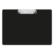 Písacia podložka lamino A4 (klip na dlhšej strane) čierna