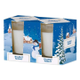 Emocio Sklo 52x65 mm 2ks v krabičce Silent Night - Forest Breeze, vonná sviečka