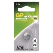 Batéria GP alkalická LR44  gombíková 1,5V A76F