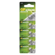 Batéria GP alkalická LR41 gombíková 1,5V 192F 5ks