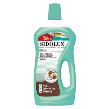 Sidolux na podlahy PREMIUM FLOOR CARE 1l kokos Mäta