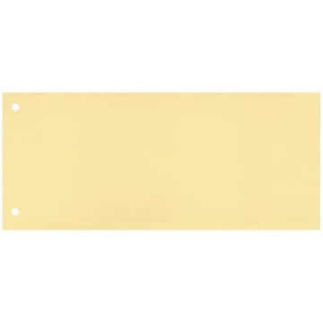 Kartónový rozraďovač Q-CONNECT úzky žltý