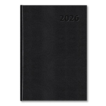 Diár týždenný B5 16,5 x 24,5 cm Manager 2026 - čierny