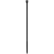 Sťahovacia páska na káble DONAU TECH 100x2.5mm, 100ks, čierna
