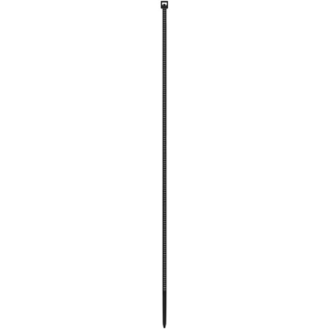 Sťahovacia páska na káble DONAU TECH 200x2.5mm, 100ks, čierna