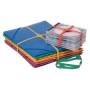 Gumičky balíkové Q-connect 100x11 mm mix farieb 100g