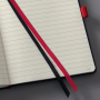 Zápisník CONCEPTUM Red Edition A4, linajkový čierno-červený
