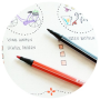 Popisovač STABILO Pen 68 svetloružový
