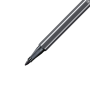 Popisovač STABILO Pen 68 čiernosivý