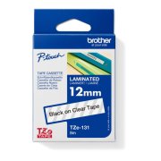 Samolepiaca páska Brother TZe-131 12 mm priehľadná/čierna