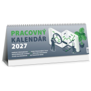 Stolový kalendár stĺpcový 30 x 12 cm - Pracovný veľký 2027