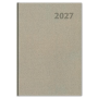 Diár týždenný B5 16,5 x 24,5 cm Manager 2027 - platinový