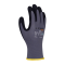 Rukavice pletené, polomáčané DONAU SAFETY Flex, kat. II sivé veľ. 8