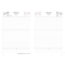 Diár Print classic denný A5 14,3x20,5cm modrý 2027