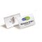 Visačka oblá PP štipec+špendlík DURABLE CLICK FOLD 75x40mm 25ks