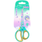 Nožnice KEYROAD Pastel Deco ergonomické, 15,5 cm, blister, mix farieb