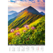 Nástenný kalendár Tatry 2023