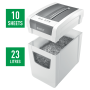 Skartovačka Leitz IQ Slim Home Office P4