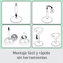 Ergonomická balančná stolička Leitz Ergo na sedenie, svetlosivá