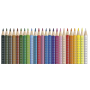 Farbičky akvarelové Faber Castell Color Grip 24 ks farebné
