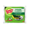 Hubka Scotch-Brite Classic Flat Laminate, silná drhnúca hubka 2 ks