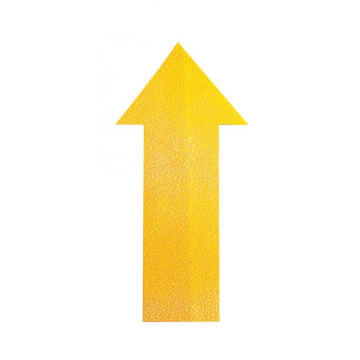 Podlahové značenie ŠÍPKA žlté 10ks
