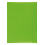 Kartónový obal s gumičkou Office Products zelený